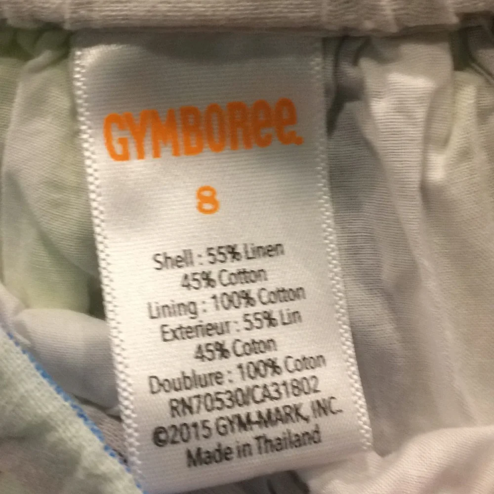 Gymboree Cotton Linen Striped‎ Skirt
